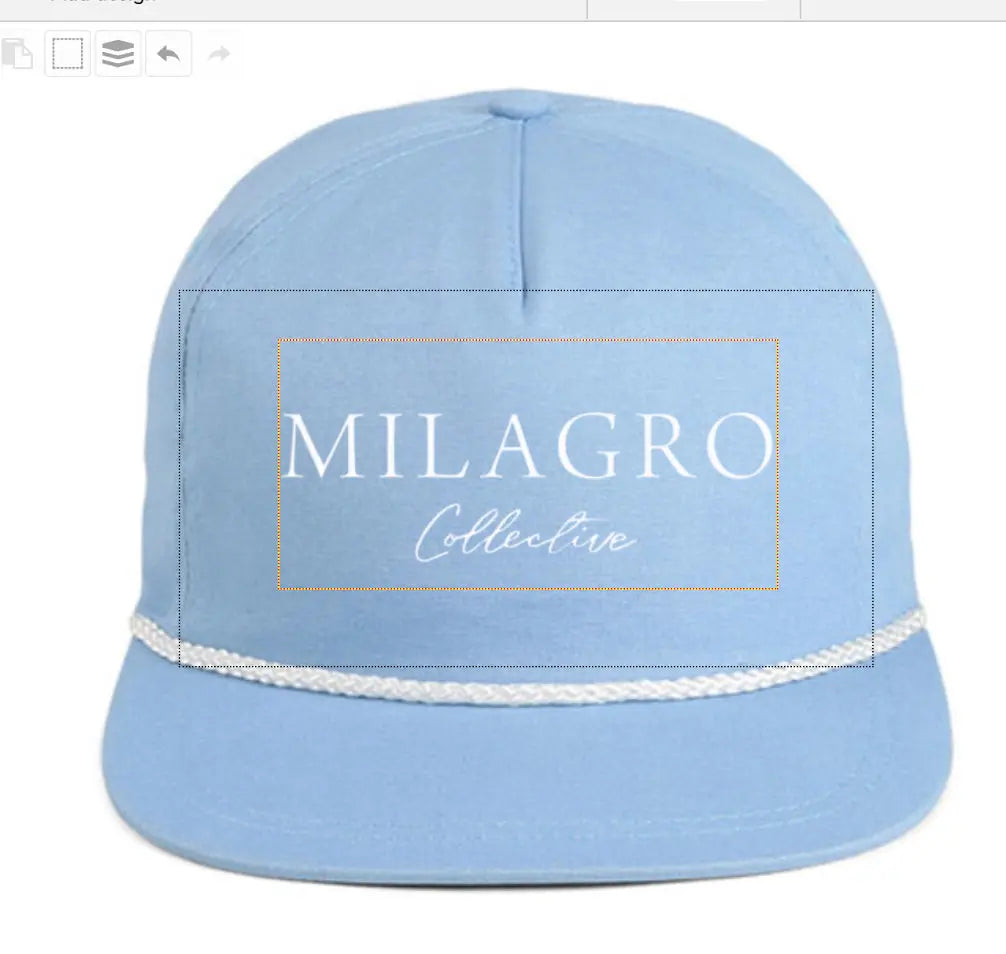 Blue Milagro Rope Hat - Milagro Collective