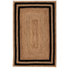 Rectangle Jute with Black Border - Milagro Collective