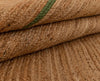 Scallop Jute with Green Border - Milagro Collective