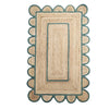Scallop Jute with Hunter Border - Milagro Collective