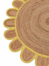 Scallop Jute with Yellow Border - Milagro Collective