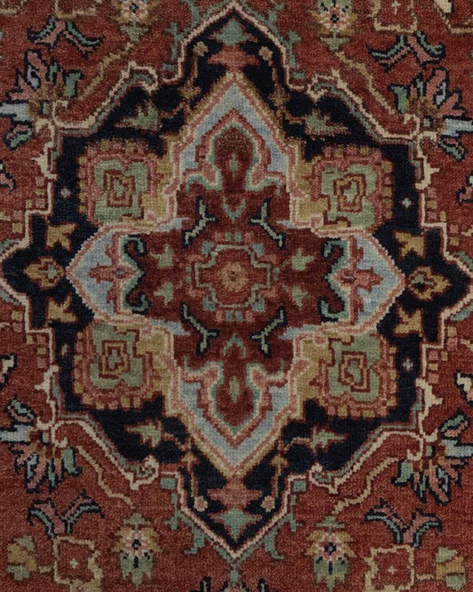 Abernathy antiqued heriz runner, view 6