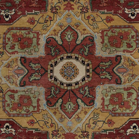 Alcott antiqued heriz rug, view 9