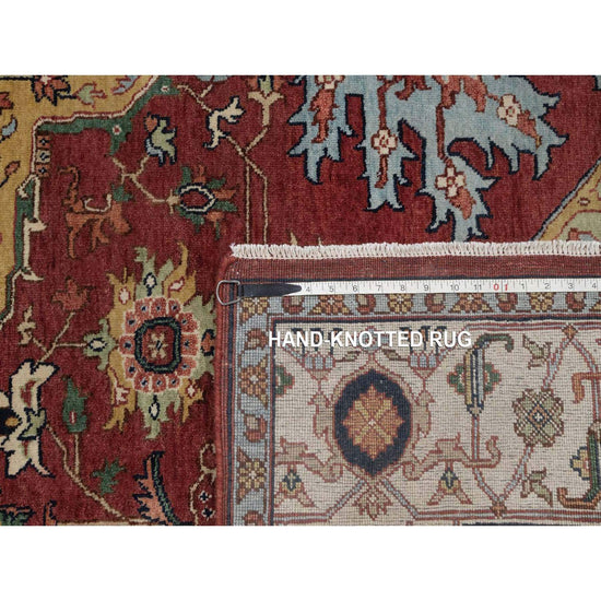 Alcott antiqued heriz rug, view 12