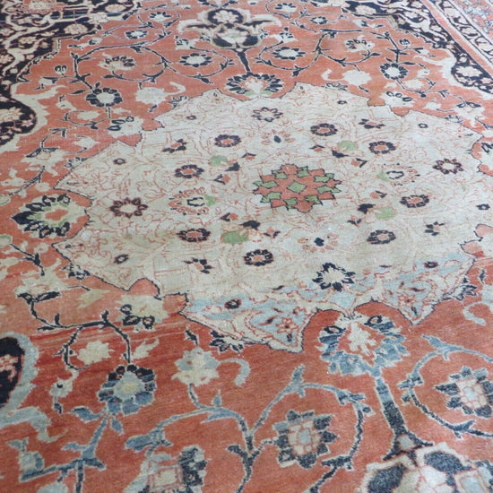Ambrose vintage turkish tabriz-style rug, view 3