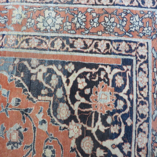 Ambrose vintage turkish tabriz-style rug, view 4