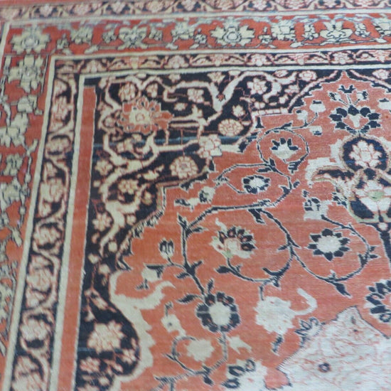 Ambrose vintage turkish tabriz-style rug, view 5
