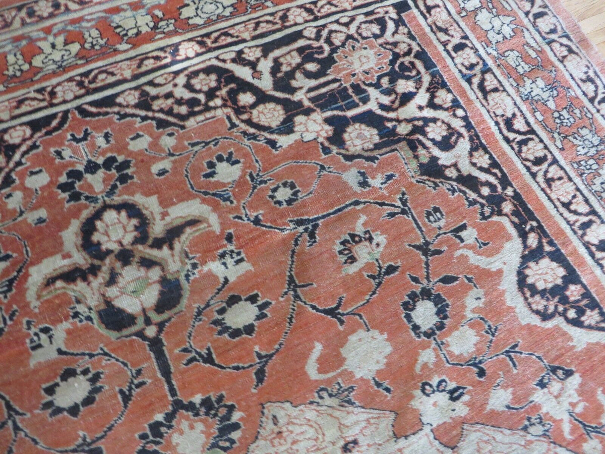 Ambrose vintage turkish tabriz-style rug, view 6