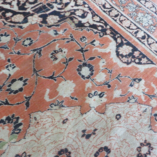 Ambrose vintage turkish tabriz-style rug, view 9