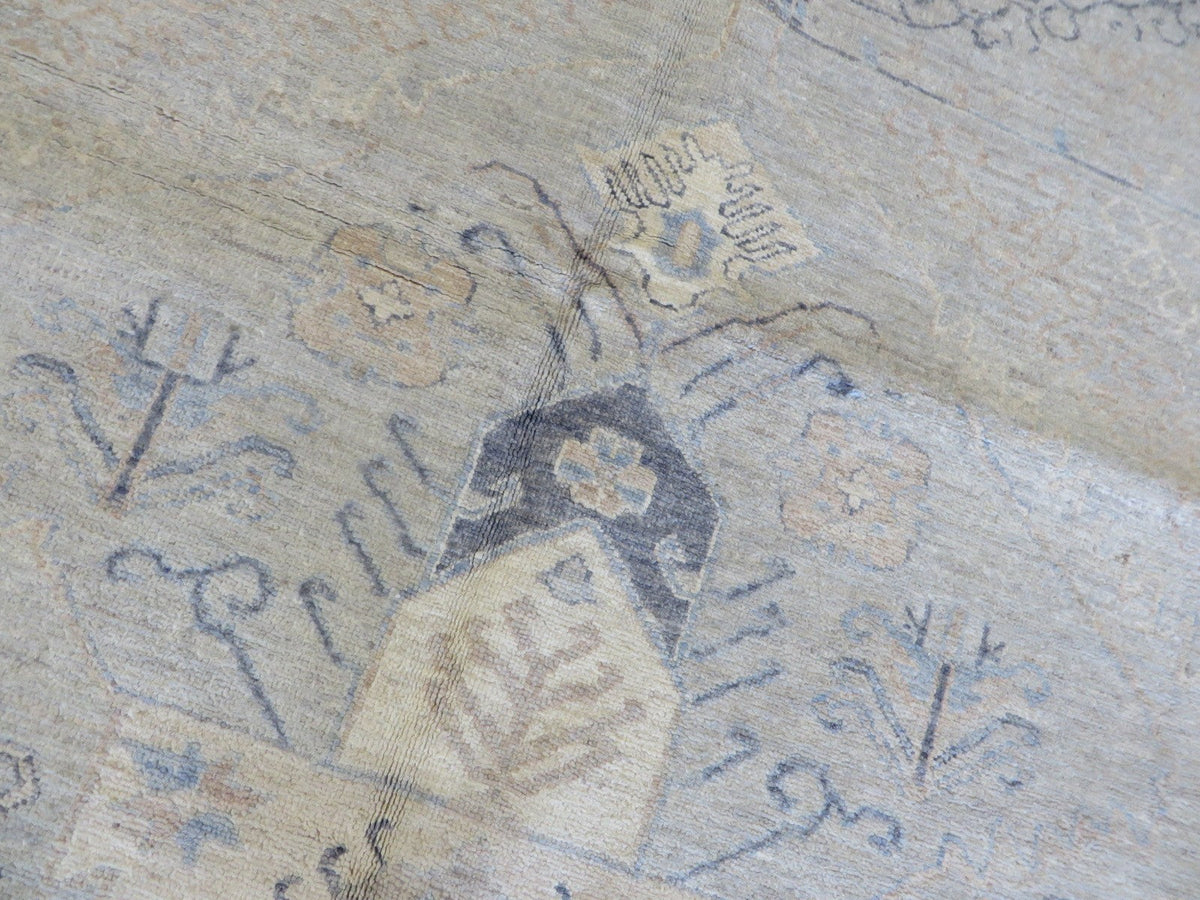 Auden hand-knotted Peshawar rug — view 6