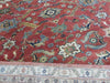 Calloway antiqued serapi heriz rug, detail view 12