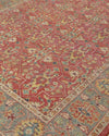 Cassian antiqued oushak rug, detail view 4