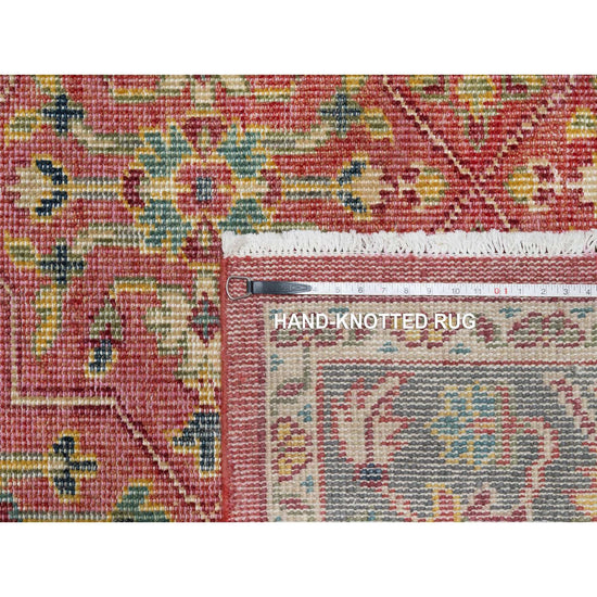 Cassian antiqued oushak rug, detail view 12