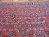 Delphine vintage persian bijar rug, detail view 4