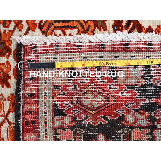 Ellsworth semi-antique persian heriz rug, detail view 12