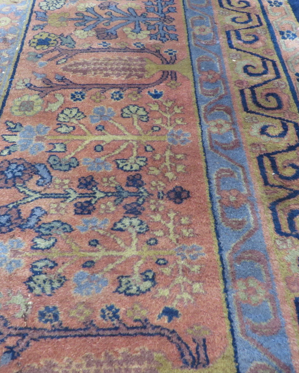 Emmeline vintage persian hamadan rug, detail view 4