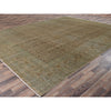 Fenwick vintage persian tabriz rug, detail view 4