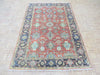 Isadora antiqued serapi heriz rug, full view