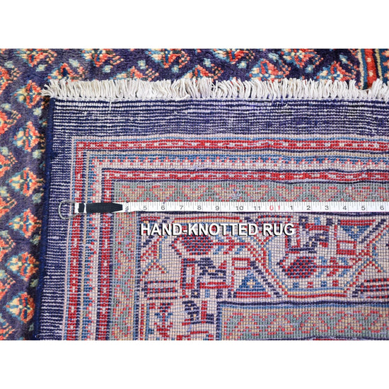 Lavinia semi-antique seraband-style gallery rug, detail view 12