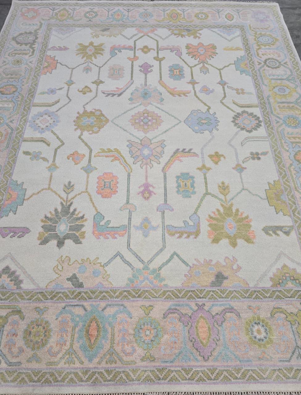 Milagro Flash Sale No. 055 — Ivory with pastel motifs and olive details