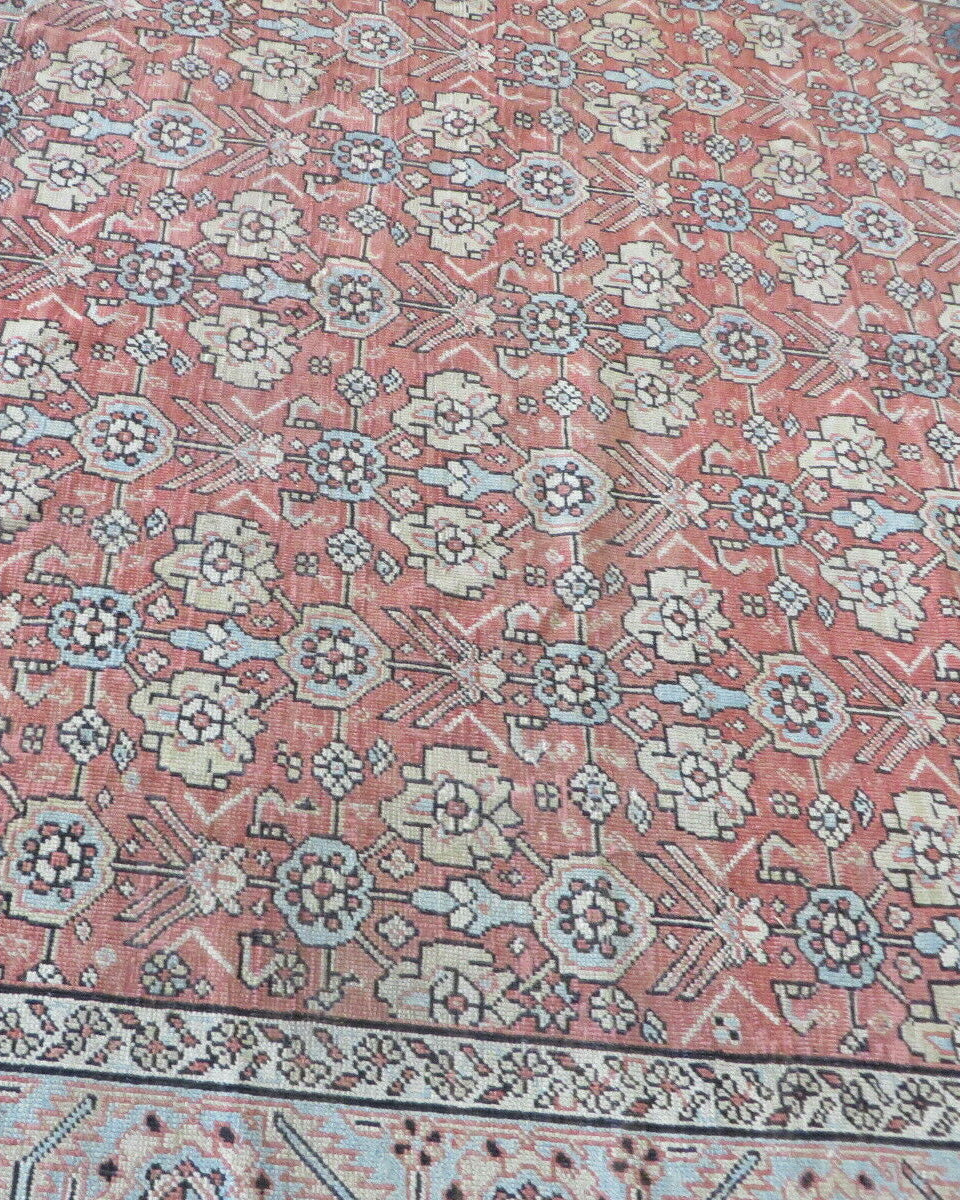 Montrose vintage persian mahal rug, detail view 4