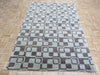 Thayer geometric wool rug, full rug view